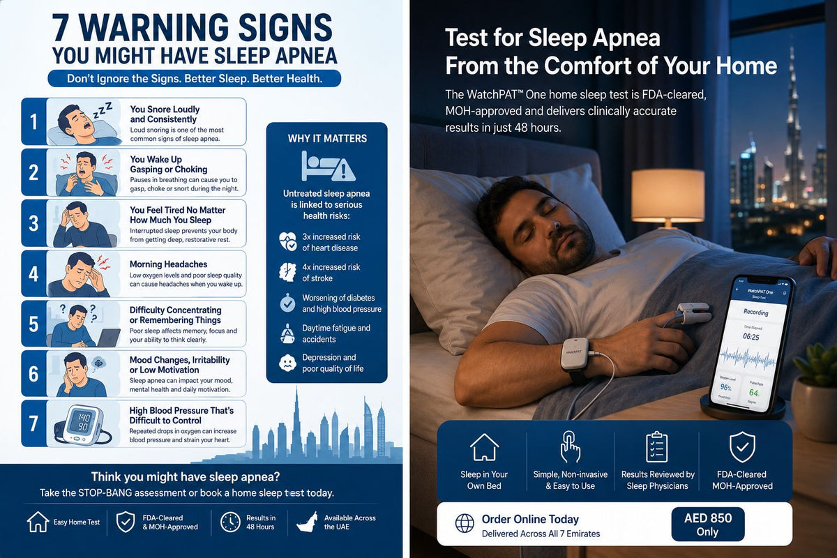 7 Warning Signs You Might Have Sleep Apnea  And What to Do About It in the UAE
