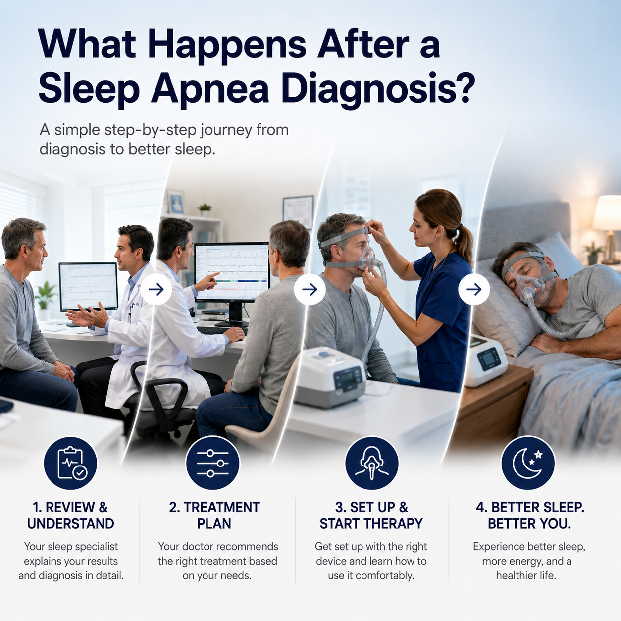 What Happens After a Sleep Apnea Diagnosis? A Step-by-Step Guide for UAE Patients